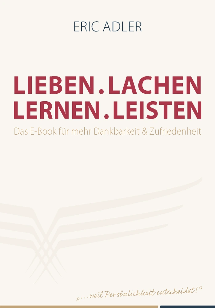 Coaching.Book LIEBEN.LACHEN.LERNEN.LEISTEN